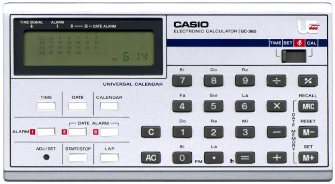 Casio UC-365 picture