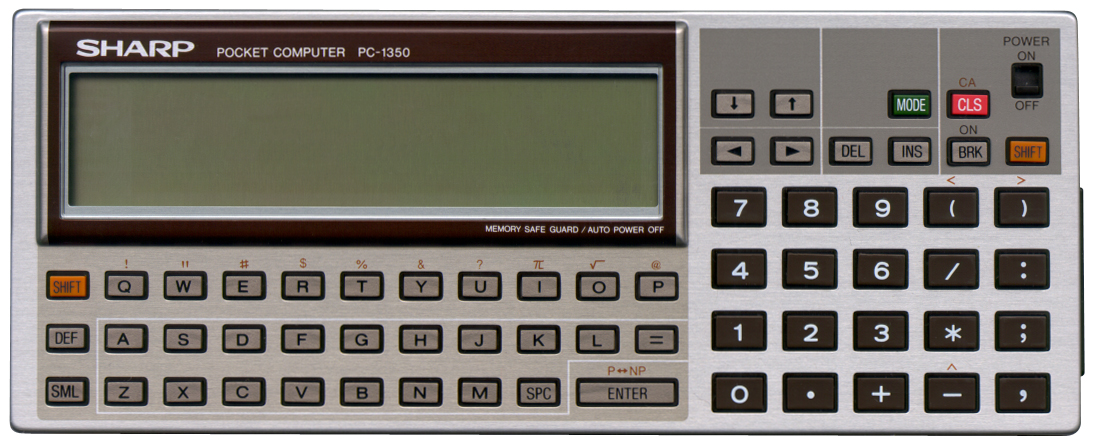 Sharp PC-1350 picture